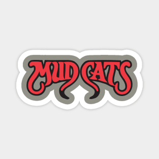 C Mudcats5 Team Ball Magnet