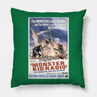 Monster Kid Radio - Destroy All Monsters Pillow