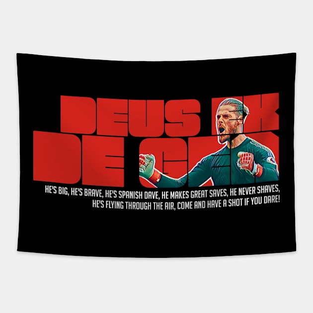 Deus Ex De Gea Tapestry by MUVE