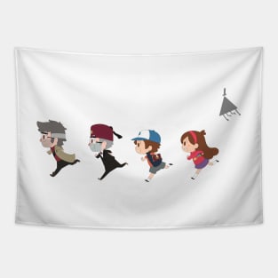 Mystery Twins Tapestry