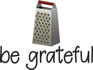 Be Grateful - Funny Inspirational T-Shirt Magnet