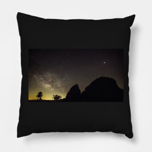 Milky Way Rising Pillow