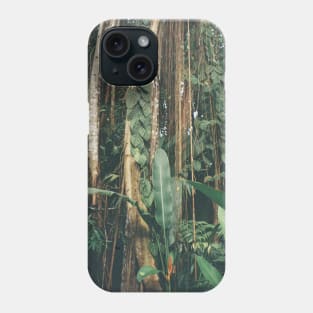 Jungle Serenity - Tropical Foliage Film Photo Art Phone Case