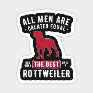 Rottweiler Dog Lover Rottweiler Dad Magnet