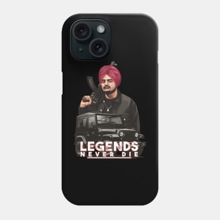 Sidhu Moose Wala: Legend Never Die Phone Case