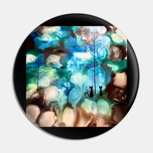 Dreamy Waterfall Pin