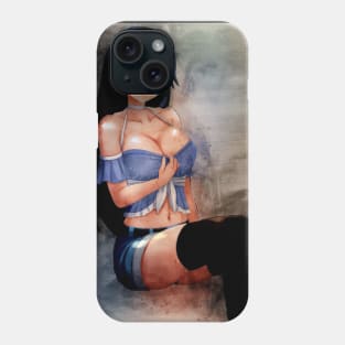 Sanshokuin Sumireko Anime Watercolor Phone Case