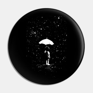 Kid with Umbrella Pin