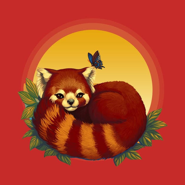 Red panda by Hrvoje_Hrc