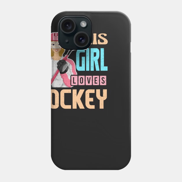 Funny, Unique Hockey Shirt for Girls, Women, and Teens Phone Case by bamalife