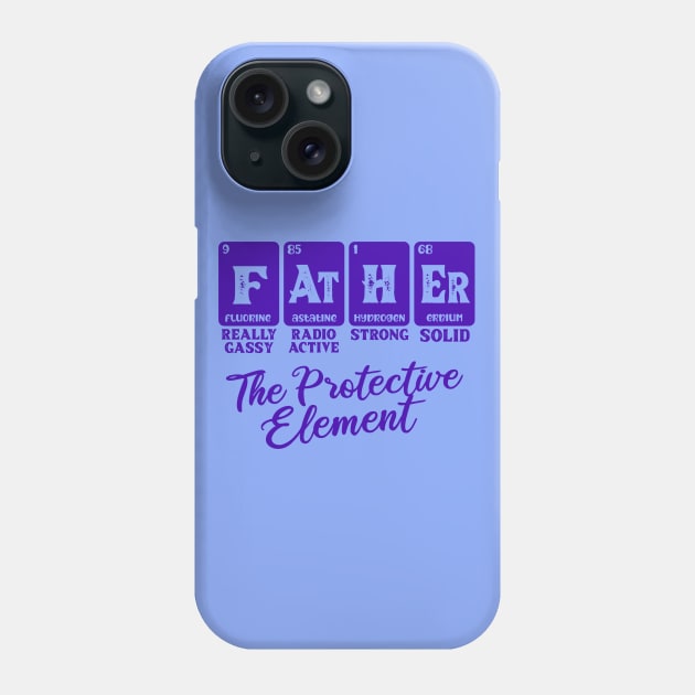 PERIODIC FATHER Phone Case by Dot68Dreamz