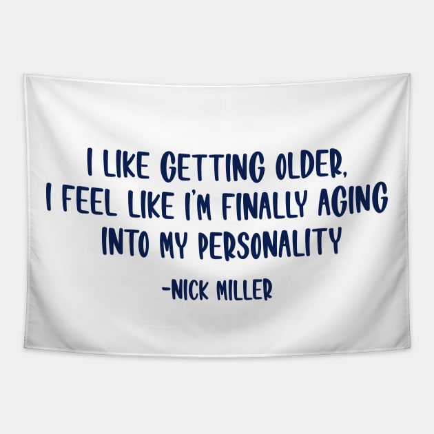 I feel like I'm finally aging into my personality! Tapestry by giadadee