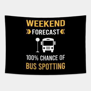 Weekend Forecast Bus Spotting Spotter Tapestry