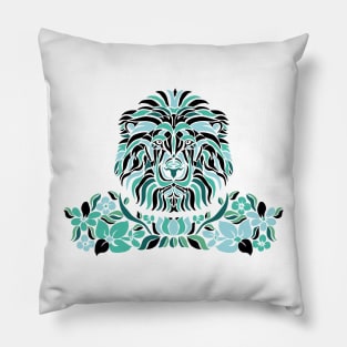 Lion Artwork Design Pillow