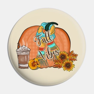 Fall Vibes Pumpkin Season Pin