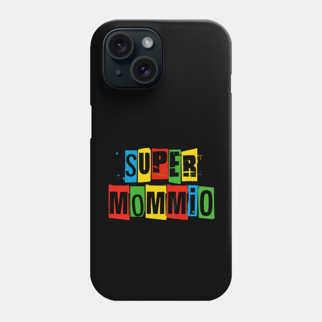 Super Mommio Funny Nerdy Mommy Mother Video Game Phone Case by CoolFuture