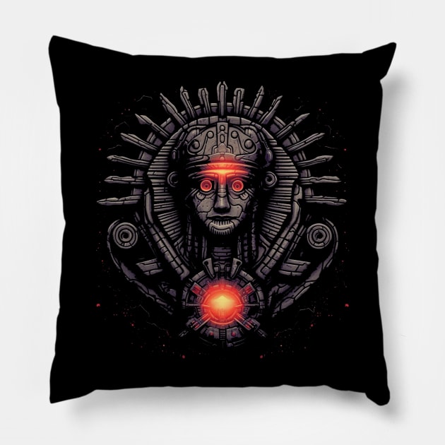 La Deity Maya Pillow by apsi