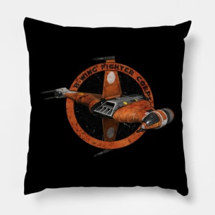 B - WING FIGHTER CORPS ORANGE Pillow