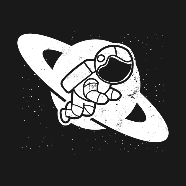 Asteroid Shirt | Astronaut Saturn Gift by Gawkclothing