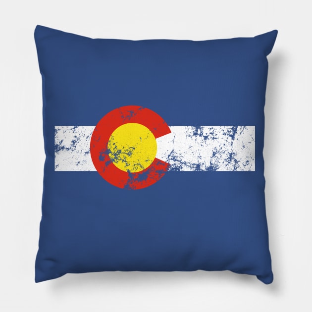 colorado Pillow by inkzella