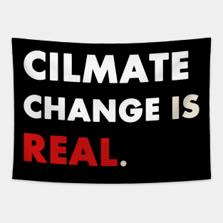 Climate Change is Real Tapestry