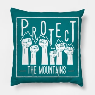 Protect the Mountains - Together Pillow