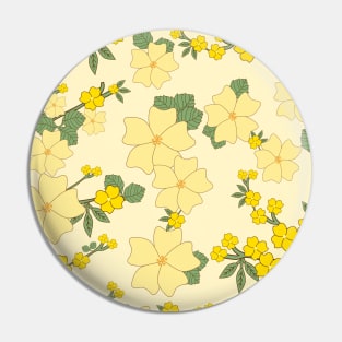 Yellow Flowers, Floral Pattern, Pattern Of Flowers Pin