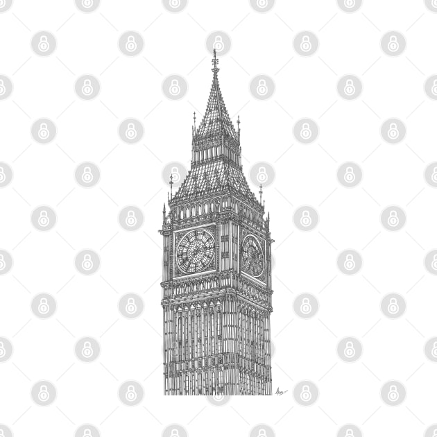 Big Ben Tower by valery in the gallery