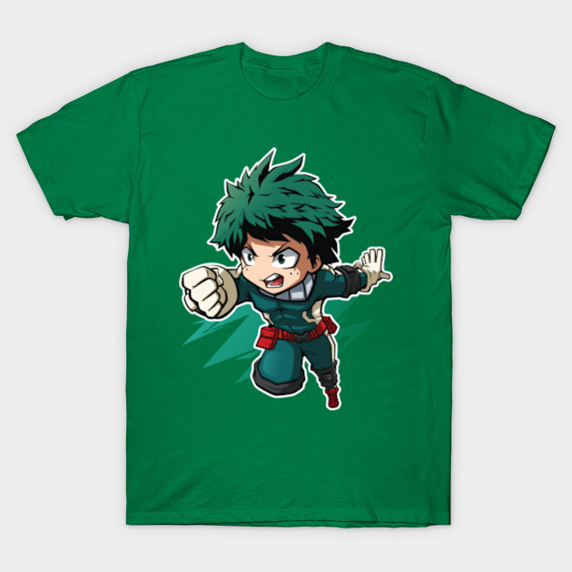 Midoriya Izuku Chibi Midoriya Izuku T Shirt Teepublic Au
