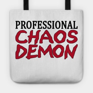 Professional Chaos Demon Work Layout Tote