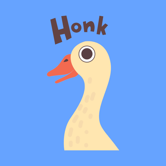 Goose Honk by lunaerin