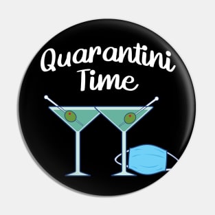 Quarantini Time Pin