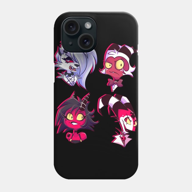 Helluva Gang Phone Case by jekylldraws