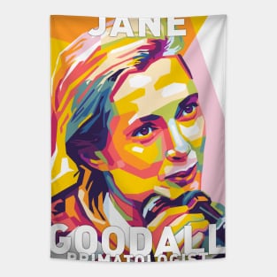 Jane Goodall Tapestry