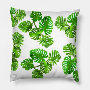 Monstera Pillow