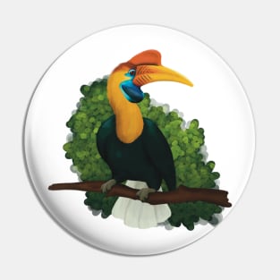 Hornbill Pin