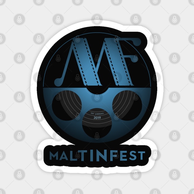 MaltinFest Logo Tote Bag Magnet by Maltin On Movies 