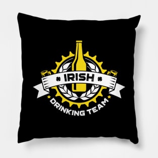 Irish Drinking Team Irish St Patricks Day Pillow