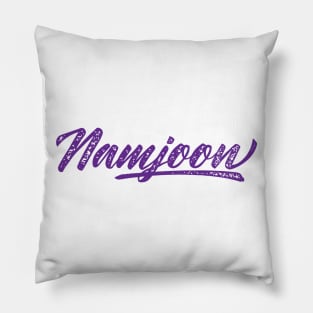 Namjoon stylized typography Pillow
