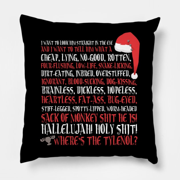 Hallelujah! Holy sh*t! Pillow by NinthStreetShirts