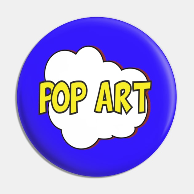 Pop Art Design Pin by mpdesign