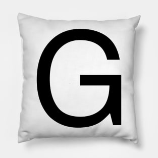 Helvetica G Pillow