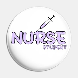 Nurse Student Purple Pin