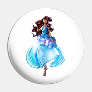 Aisha Flower Princess Pin