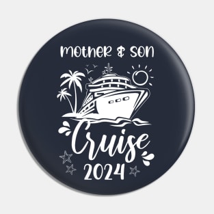 Mother And Son Cruise 2024, Travelling Traveller Pin