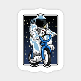 Spaceman as Astronaut in Space Magnet