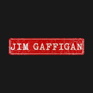 vintage retro plate Jim Gaffigan T-Shirt