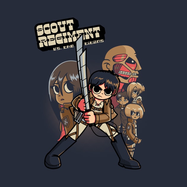 Scout Regiment Vs The Titans by Ratigan