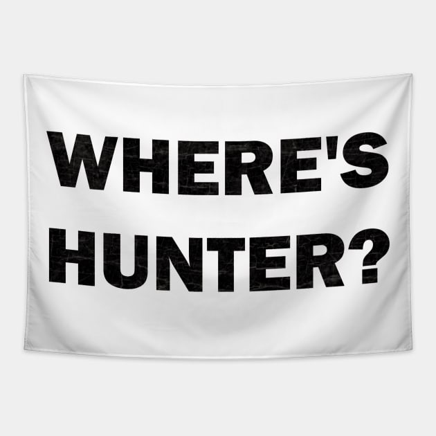 Where's Hunter? Tapestry by valentinahramov