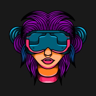 cyberpunk girl T-Shirt